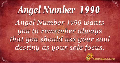 1990 angel number meaning